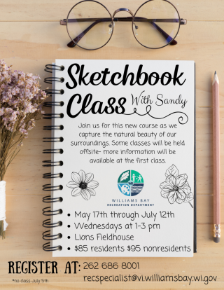 Sketchbook Class with Sandy
