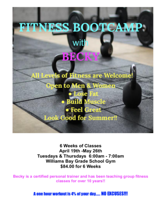 Fitness Bootcamp With Becky