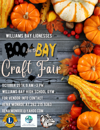 Williams Bay Lionesses Boo in the Bay Craft Fair